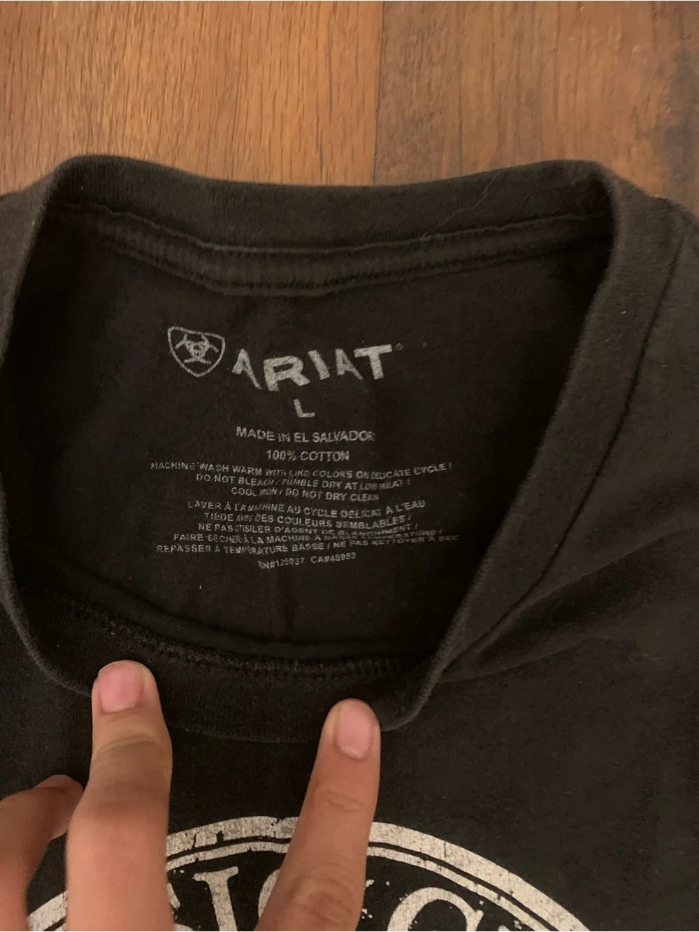 Ariat kids black